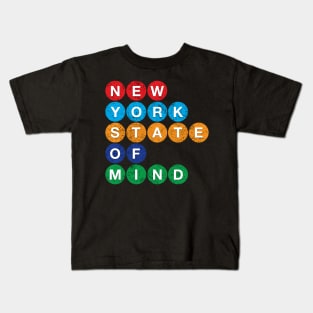 New York State of Mind (Dirty Version) Kids T-Shirt